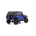 Kyosho K.32528MB Mini-Z 4x4 MX-01 Jeep Wrangler Unlimited Blue Metali (KT531P)