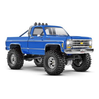 Traxxas 97064-1 TRX-4M Chevy K10 4x4 RTR inkl. Akku/Lader 1/18 4WD blau
