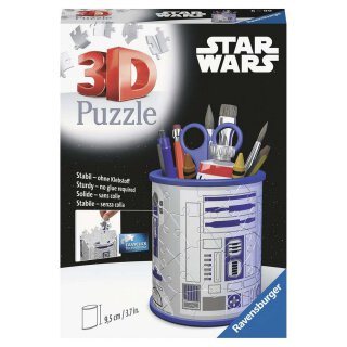 Ravensburger 11554 3D Puzzle Utensilo Star Wars R2D2 Teileanzahl: 54