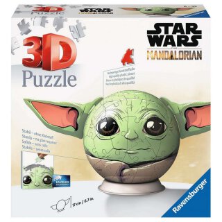 Ravensburger 11556 3D Puzzle Mandalorian Grogu mit Ohren Teileanzahl: 72
