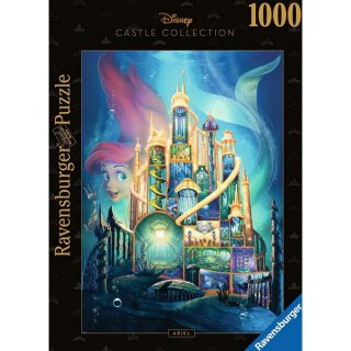 Ravensburger 17337 Puzzle Disney Castles: Arielle Teileanzahl: 1000