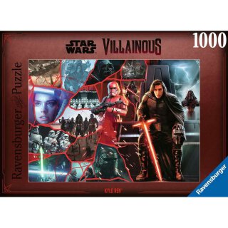 Ravensburger 17340  Puzzle Star Wars Villainous: Kylo Ren Teileanzahl: 1000