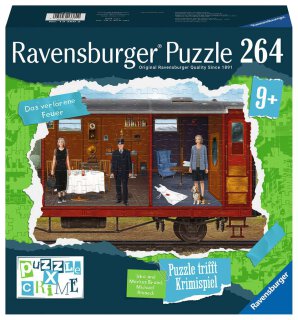 Ravensburger 13380 Puzzle X Crime Das verlorene Feuer Teileanzahl 264 Ab 9 Jahre