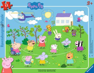 Ravensburger 05697 Seilspringen mit Peppa Wutz Teileanzahl 11 Ab 3 Jahre