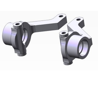 Tamiya 22069 BB-01 Alu Lenkhebel vo. (1+1) li/re sil. 300022069