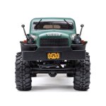 Axial AXI00007T SCX24 Dodge Power Wagon 4WD Rock Crawler Brushed RTR Grün