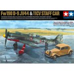 Tamiya 25213 1:48 FW 190 D-9 JV44 & 11CV Dienswagen 300025213