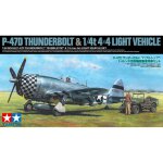 Tamiya 25214 1:48 P-47D Thunderbolt & Lt. 300025214