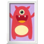Ravensburger 23630 Malen nach Zahlen Rotes Monster Ab 7 Jahre