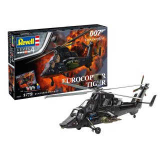 Revell 05654 1:72 Geschenkset  Eurocopter Tiger James Bond 007 "GoldenEye"