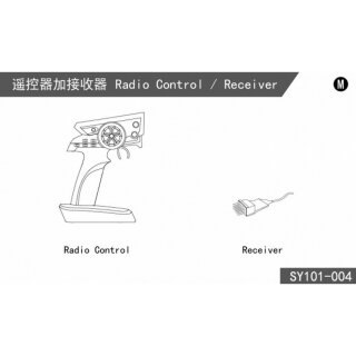 FM-Electrics FM101_004 Ersatz Sender für Landrover Crawler FM101 & FM 102