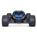 Traxxas 67164-4 Rustler 4x4 BL-2S Brushless 1:10 4WD Stadium Truck Clipless Blau