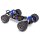 Traxxas 67164-4 Rustler 4x4 BL-2S Brushless 1:10 4WD Stadium Truck Clipless Blau