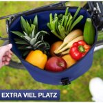 ValkBasic - wasserdichte Gepäckträgertasche - Blau