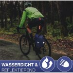 ValkBasic - wasserdichte Gepäckträgertasche - Blau