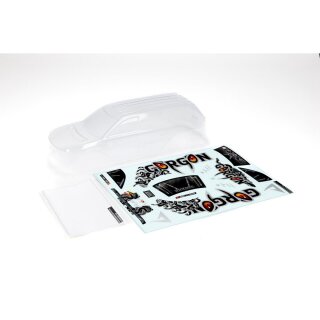 Arrma GORGON Karosserie Clear Body + Decals & Window Masks ARA402352