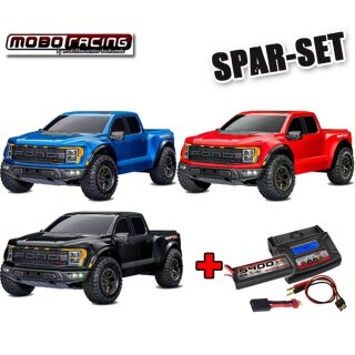 Traxxas 101076-4 Ford Raptor-R 4x4 VXL Pro-Scale RTR Brushless + 2S Akku + Lader