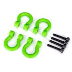 Traxxas 8234-GRN Bumper D-Rings grün mit Schrauben...