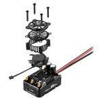 Hobbywing HW30113400 Xerun XR8 Pro G3 Brushless Regler 200A, 2-4s LiPo, BEC 6A
