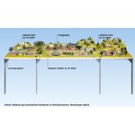 NOCH 84340 Anbauteil “Vorfeld” N,Z 140x31cm, kürzbar auf 125cm