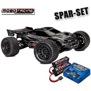 Traxxas 78086-4 XRT 4WD VXL-8S Race Truck TQi TSM 2,4GHz +Traxxas Dual Combo Schwarz