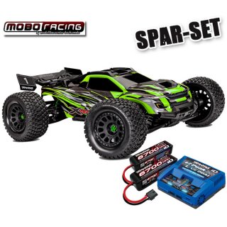 Traxxas 78086-4 XRT 4WD VXL-8S Race Truck TQi TSM 2,4GHz +Traxxas Dual Combo Grün