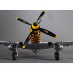 DERBEE DB003PG P-51D Mustang Warbird PNP gelb - 75cm