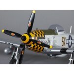 DERBEE DB003PG P-51D Mustang Warbird PNP gelb - 75cm