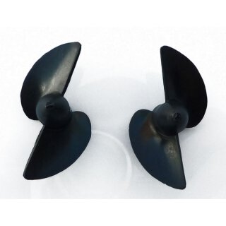 Super 2318.31 Carbon-Hydropropeller "K-Serie" 31 mm, rechts 2-Blatt M 4