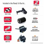 Arrma ARA2102 1/18 Granite Grom Mega 380 Brushed 4X4 RTR mit Akku und Lader grün