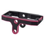 Traxxas TRX-4M Upgrade-Part: Alu-Servohalterung (ersetzt TRX9739) - rot/schwarz