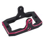 Traxxas TRX-4M Upgrade-Part: Alu-Servohalterung (ersetzt TRX9739) - rot/schwarz