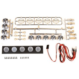 T2M T422539 LED Kit Crawler verchromt (5 Leds)