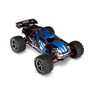 Traxxas 71076-8 E-Revo 4x4 VXL 1/16 Truck RTR Brushless Akku + USB-C Lader Blau