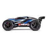Traxxas 71054-8 E-Revo 1:16 brushed Monster RTR inkl. Akku + USB-Lader - blau