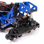 LOSI LOS01026T 1:18 Mini LMT 4X4 Brushed Monster Truck RTR Grave Digger