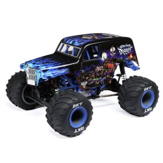 LOSI LOS01026T2 1:18 Mini LMT 4X4 Brushed Monster Truck RTR Son-Uva Digger
