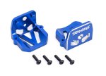 Traxxas 7760-BLUE Motorhalter v/h Alu blau