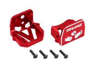 Traxxas 7760-RED Motorhalter v/h Alu rot