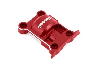 Traxxas 7787-RED Getriebe-Abdeckung Alu rot