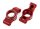Traxxas 7852-RED Radträger für Radachsen hinten l/r Alu rot
