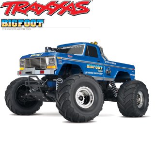 Traxxas 36034-8 BigfootNo.1 1:10  Scale Monster Truck -  Akku + USB-C-Lader