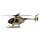 Amewi 25336 AFX MD500E Militär brushless 4-Kanal 325mm Helikopter 6G RTF braun