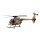 Amewi 25336 AFX MD500E Militär brushless 4-Kanal 325mm Helikopter 6G RTF braun