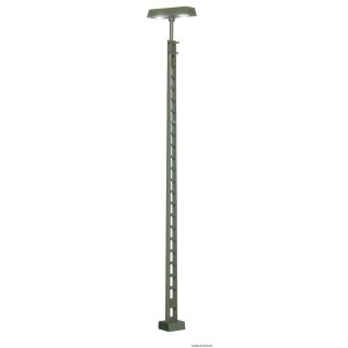 Viessmann 63631 H0 Gittermastleuchte mit Kontaktstecksockel, 2 LEDs weiß