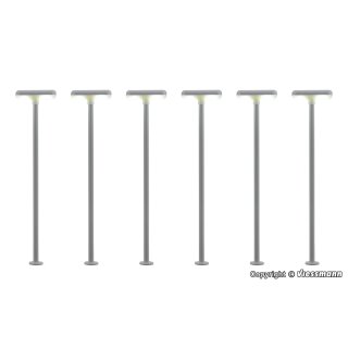 Viessmann 63646 H0 Bahnsteigleuchte, 2 LEDs weiß, 5+1