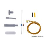 Viessmann 6725 H0 Bausatz Industrieleuchte, LED weiß