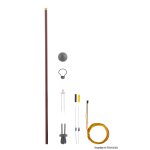 Viessmann 6727 H0 Bausatz Holzmastleuchte DDR-Reichsbahn,...