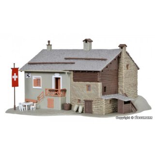 Kibri 38811 H0 Berggasthaus Steinbock in Grevasalvas