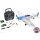 EZ-Wings Mini P-51 Mustang RTF 450mm 1+1 Li-Po Battery USB Ladegerät